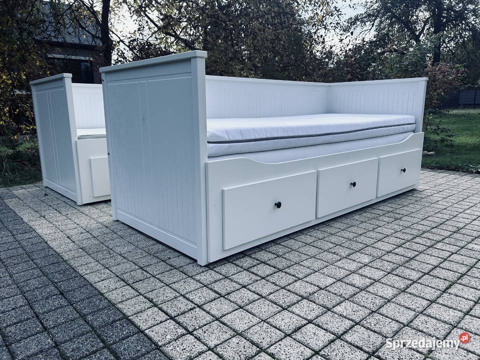 IKEA HEMNES Łóżko Leżanka z 3 szufladami 2 Łóżka Rybnik