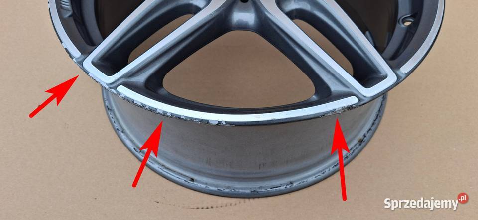 MERCEDES AKLASA W176 CLA AMG FELGA ALUFELGA 18 Bieleń