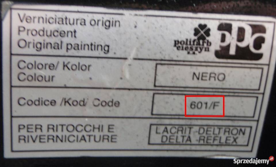 Fiat Seicento kolor 601F śruba koła NA CZĘŚCI Piotrków Trybunalski