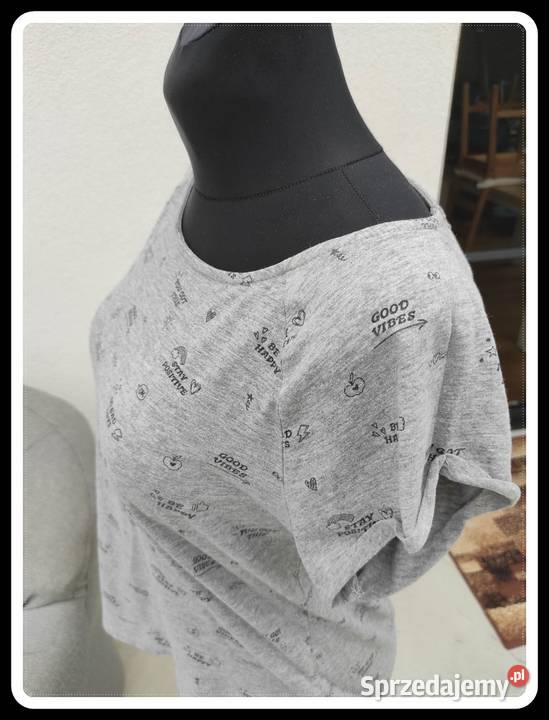Sinsay koszulka bluzka tshirt 40 L 42 XL stay Odzież damska Płock sprzedam