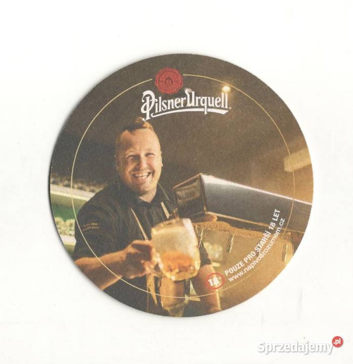 Pilsner Urquell podstawka do piwa 33 Birofilistyka śląskie Gliwice sprzedam