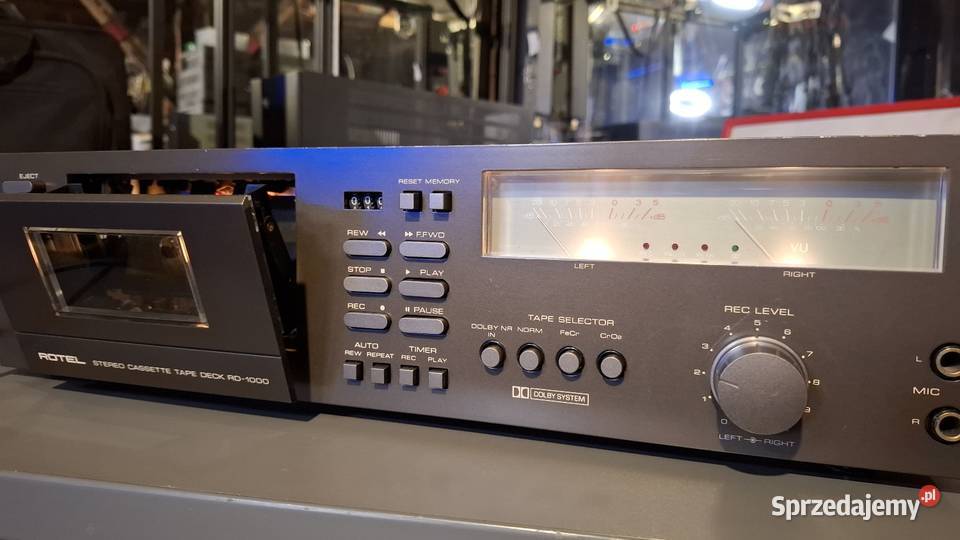 Rotel RD1000 deck kasetowy stereo vintage Namysłów