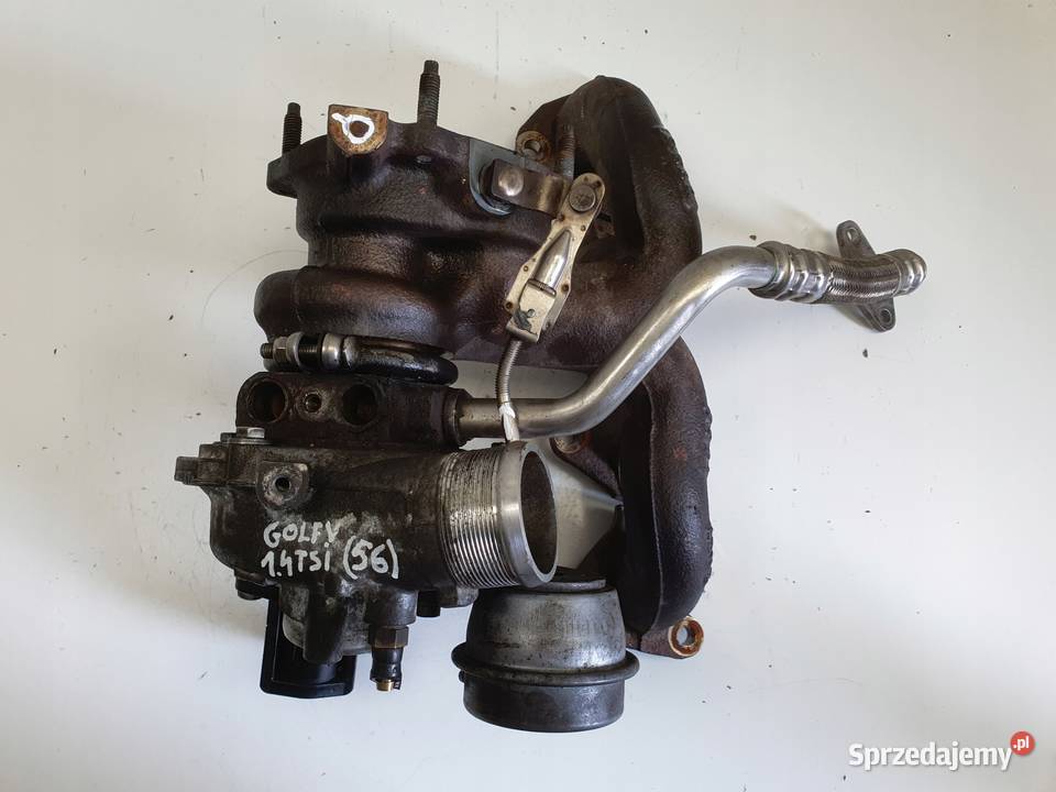 TURBOSPRĘŻARKA VW Golf V 14 TSI turbo 03C145701B Rudka