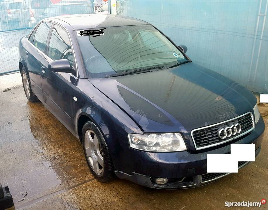 AUDI A4 B6 Części 20002006 diselbenzyna Gniazdów
