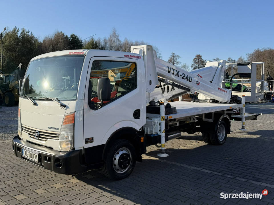 Nissan Cabstar Zwyżka Podnośnik Koszowy nieuszkodzony Widełki