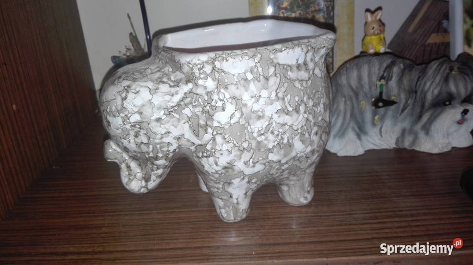 Porcelanowy słonik mazowieckie Warszawa