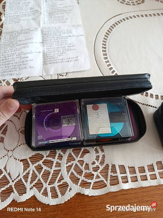 Mini Disc Sharp12 MDPodkłady Muzyczne Zestaw Przemków