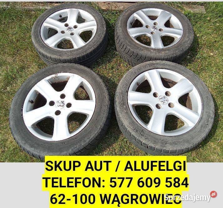 ALUFELGI 16 PEUGEOT CITROEN SKUP AUT ALUFELGI wielkopolskie Wągrowiec