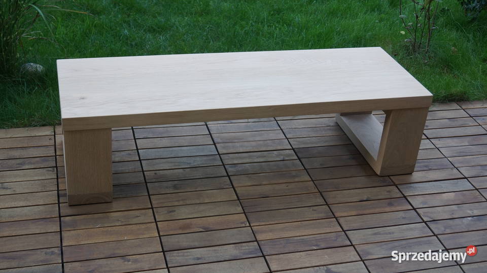 Stolik ława lity dąb 34.5cm Mrowino sprzedam