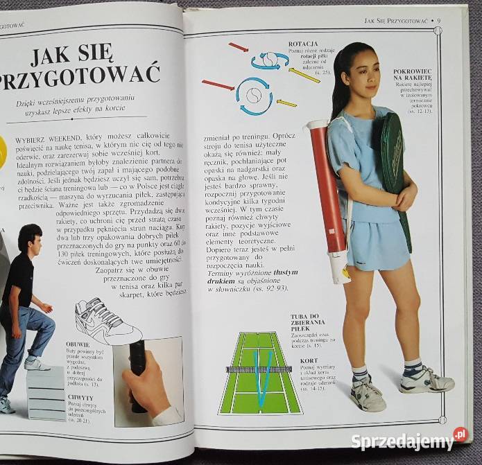 Nauka tenisa w weekend Paul Douglas Osięciny sprzedam