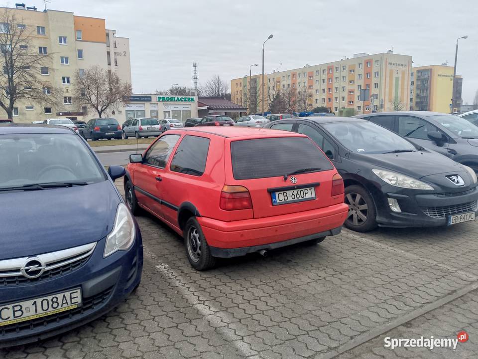 Sprzedam Volkswagena Golfa 3 1 4 Benzyna 1996r 75KM Bydgoszcz