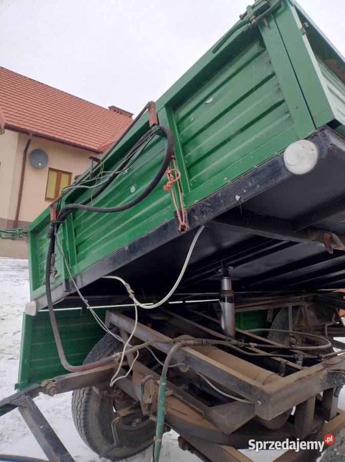SPRZEDAM PRZYCZEPĘ ROLNICZOCIEZAROWA WYWROTKA nieuszkodzony Mielec sprzedam