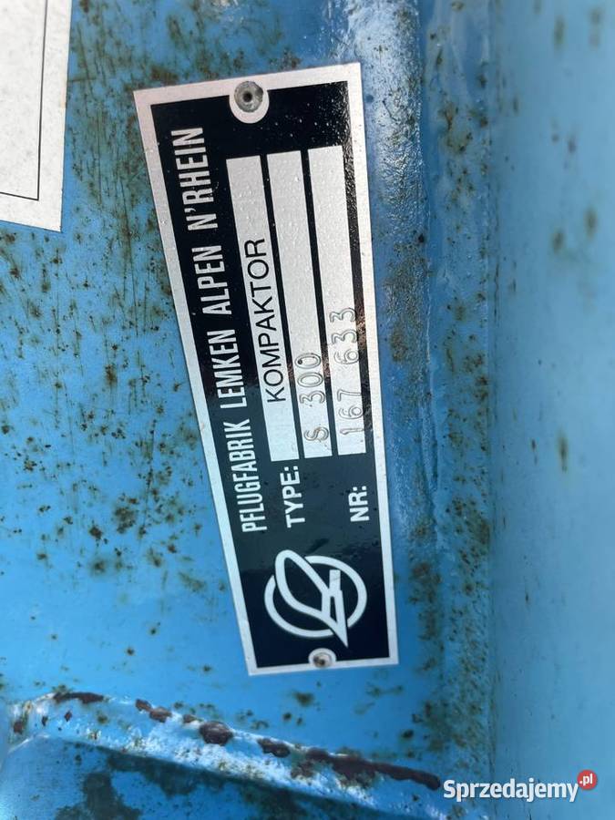 Agregat Lemken Kompaktor 3m Września