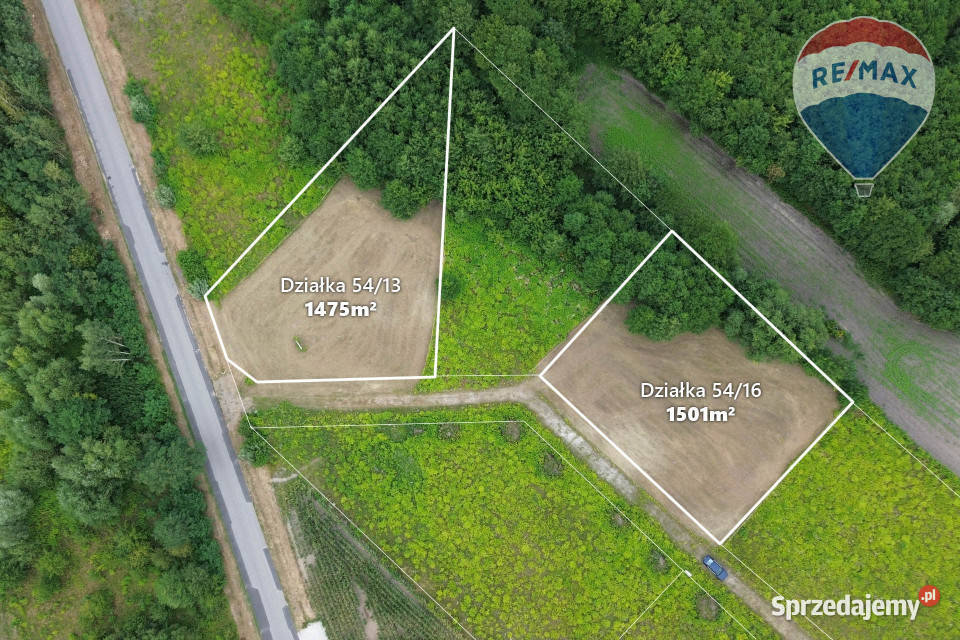Działka 1475m2 Kłudno Nowe gm Grodzisk Maz mazowieckie