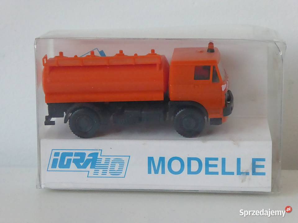 Cysterna SkodaLiaz firma Igra H0 Warszawa