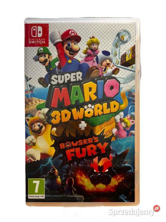 Gra nintendo switch Super Mario 3d World bowsers warmińsko-mazurskie Elbląg