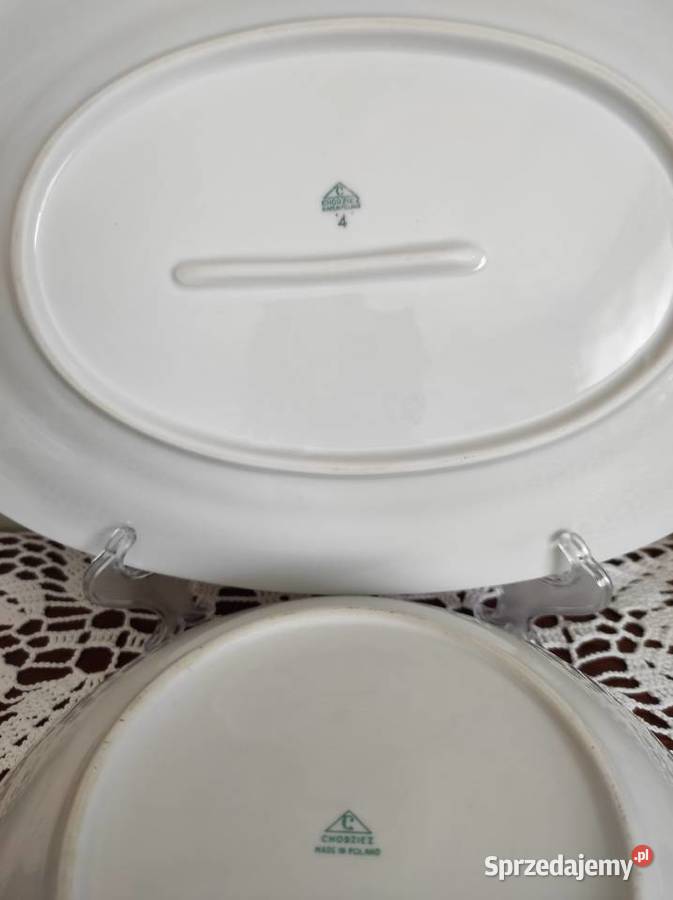 Półmisek duży salaterka stara porcelana Chodzież Białystok