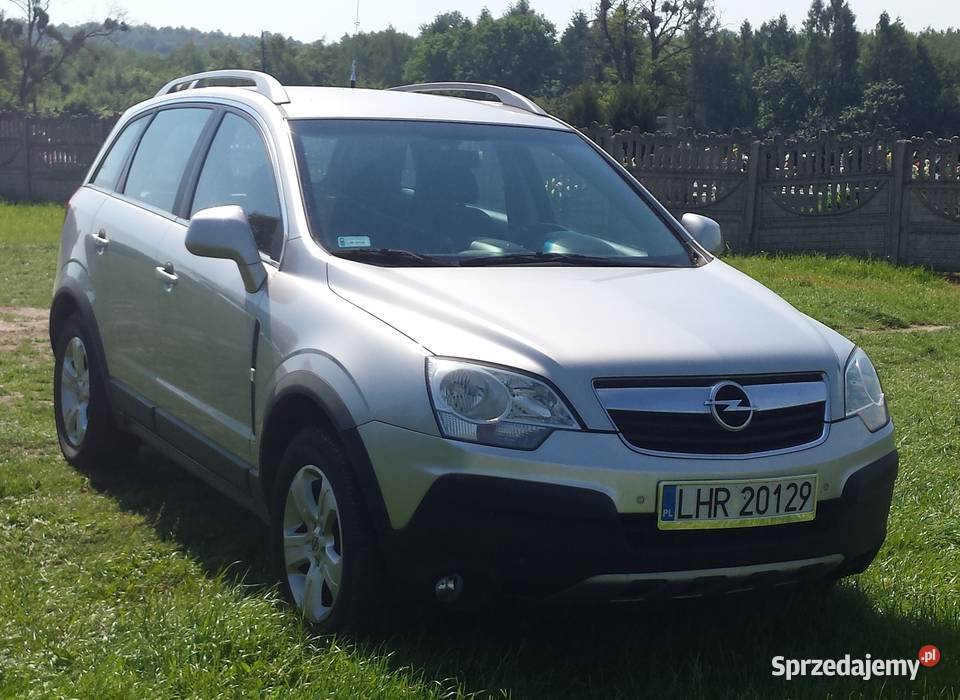 Opel Antara 20 CDTI 4x4 sprzedam zamienię srebrny