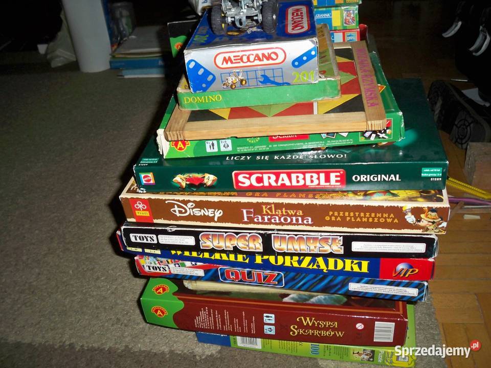 Zestaw 43 gier planszowych kujawsko-pomorskie