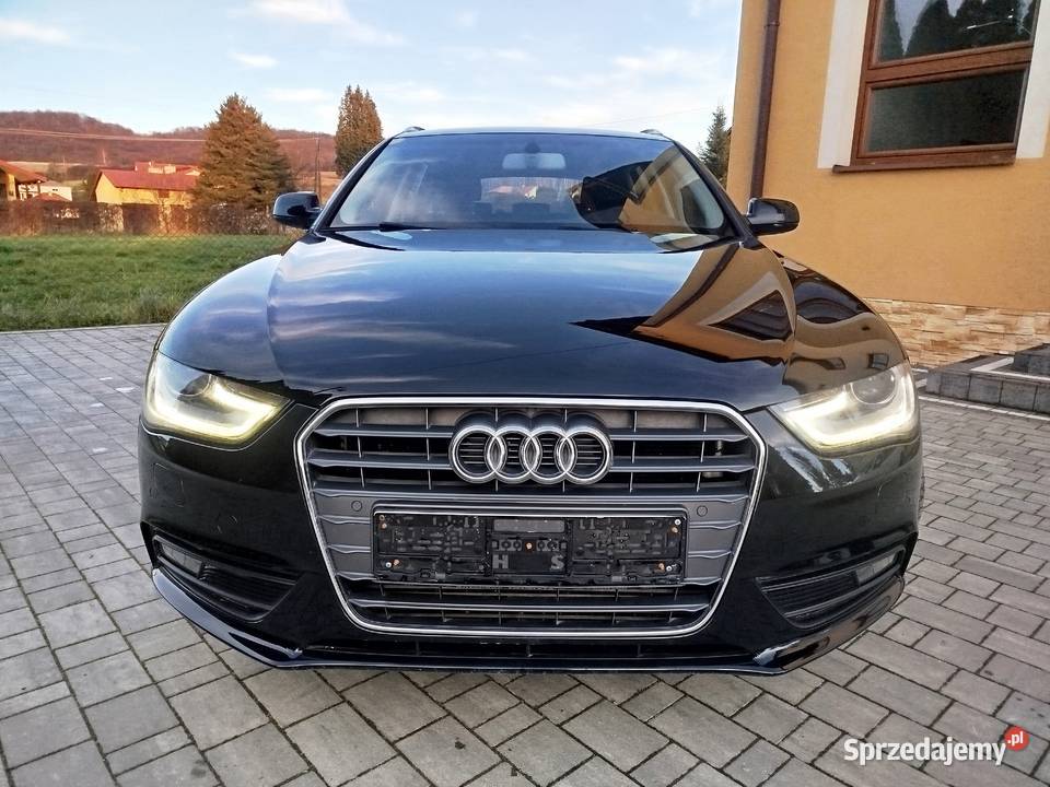 AUDI A4 B8 LIFT 2013 20TDI 150 NAVI ALU KLIMA światła przeciwmgielne podkarpackie Grabownica Starzeńska