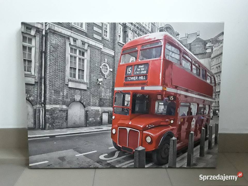 Piękny obraz drukowany LONDON Dekoracje i ozdoby mazowieckie Warszawa