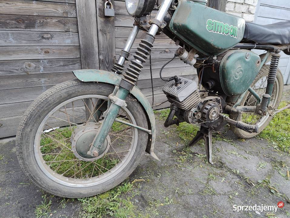 Simson S51 do renowacji pozostałe Międzyrzecz