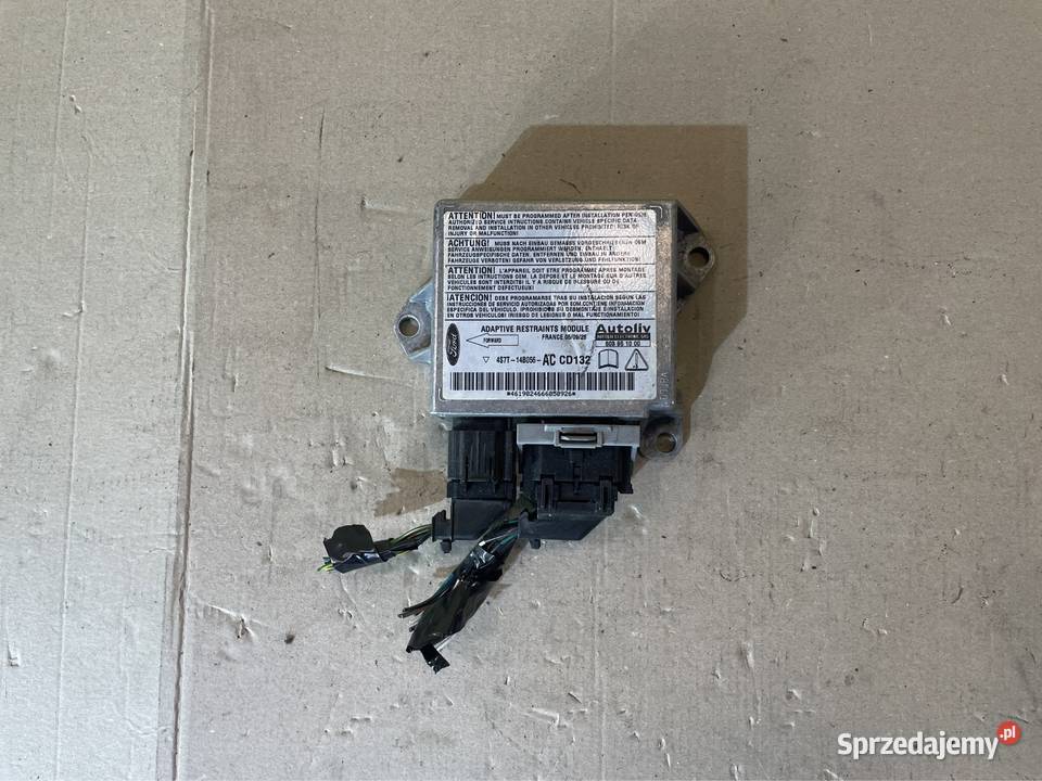 Moduł sensor airbag 4S7T14B056 Ford mondeo mk3 poduszki powietrzne Szczecin