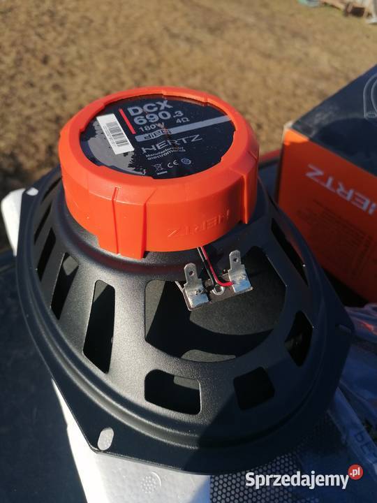 Nowe głośniki samochodowe Hertz DCX6903 160 i 165 mm Głośniki Car audio Sierakowice