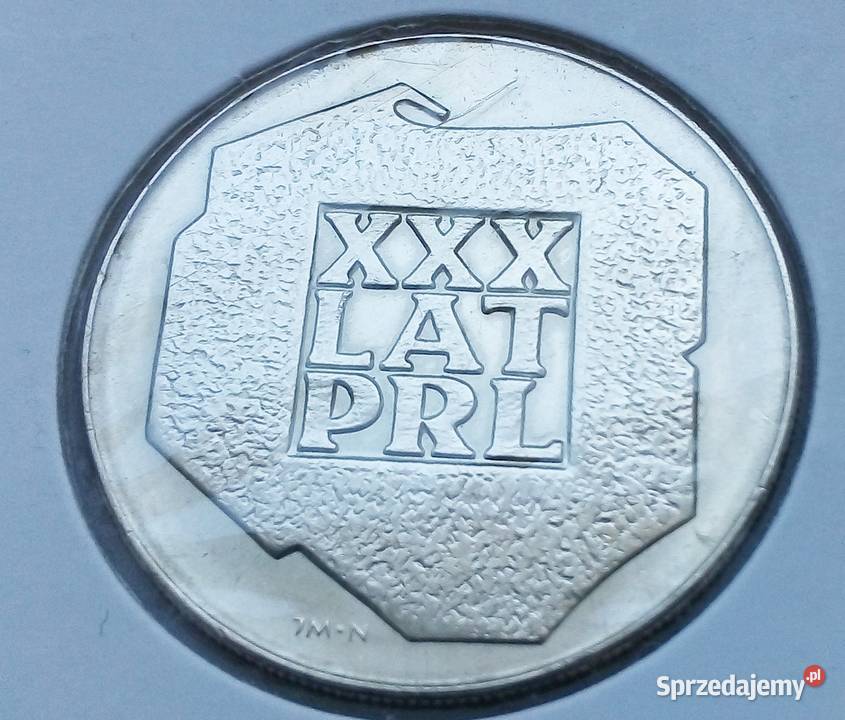 POLSKA200 1974 r SREBRO 625 XXX LAT PRL ŁADNA