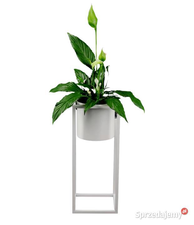 Kwietnik Metalowy Stojak z donicą 80 LOFT Wyposażenie wnętrz sprzedam