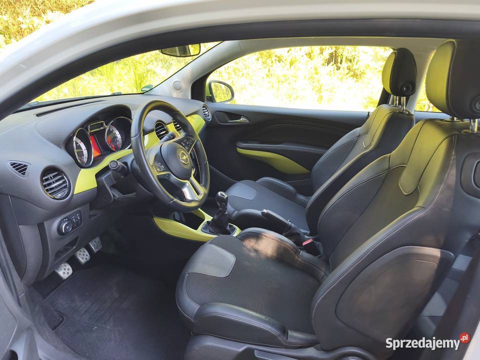 Opel Adam 12 Benzyna 69 Klima Tempomat Alu z kurtyny powietrzne Adam śląskie Kłobuck