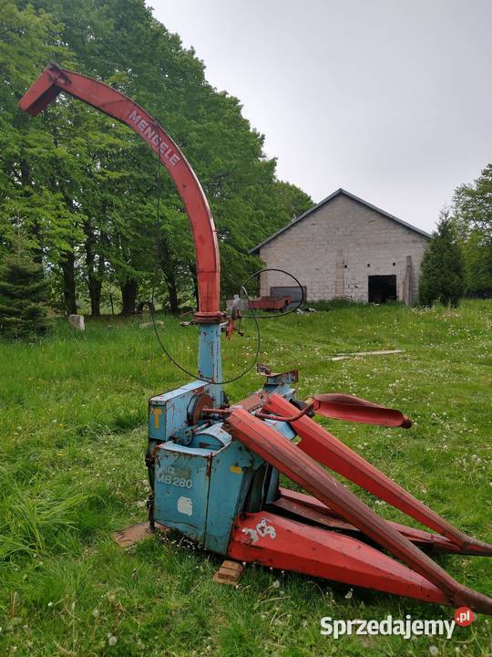 Sieczkarnia do kukurydzy jednorzędowa Mengele małopolskie Jastrzębia