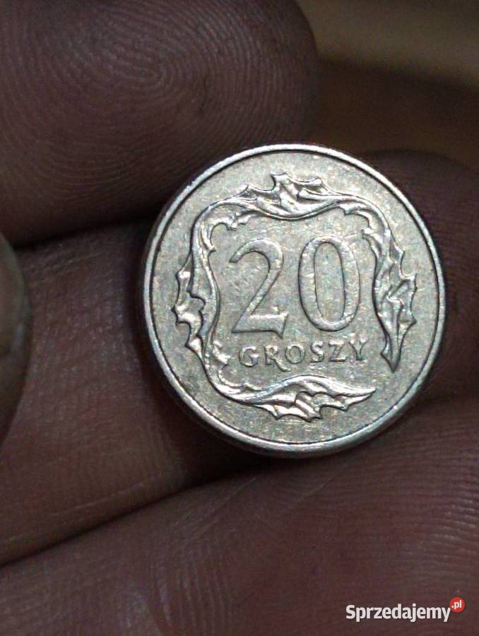 Sprzedam 20 groszy 2008 r zle bita data zalane Chełm