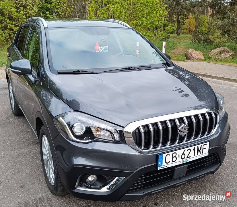 Suzuki SX4 SCross 2017r 10 T Premium 4x4 aluminiowe felgi Bydgoszcz sprzedam