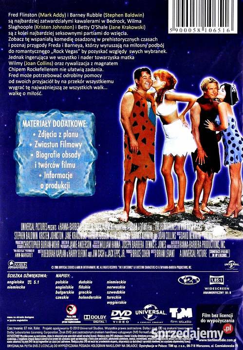 FLINTSTONOWIE NIECH ŻYJE ROCK VEGAS Kalisz sprzedam