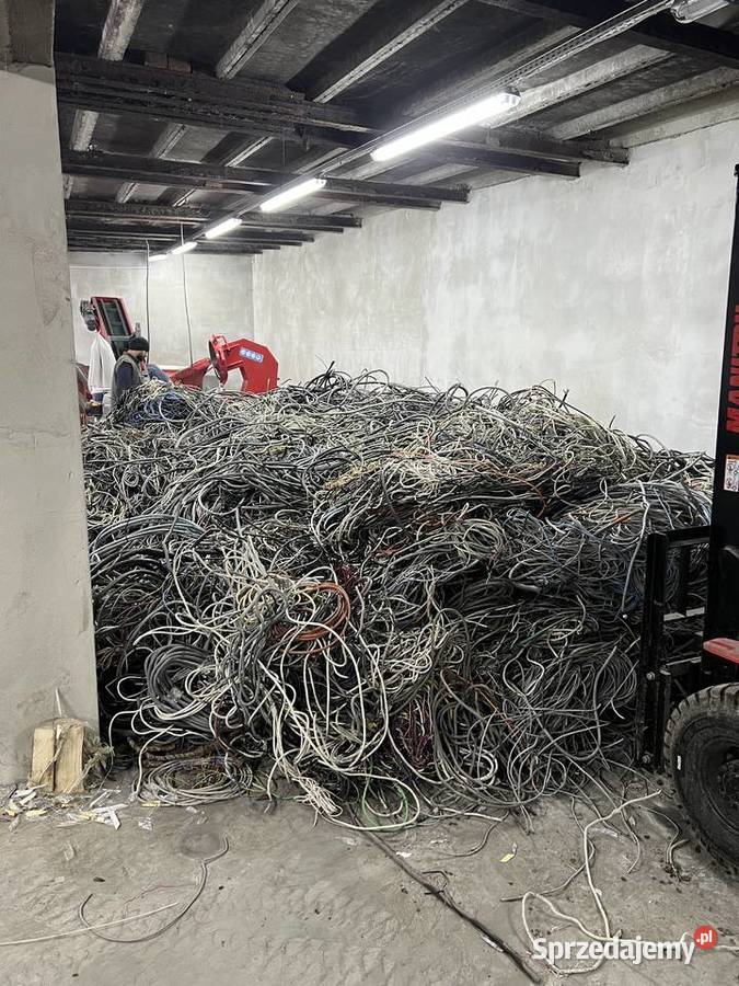 Linia do recyklingu kabli i wiązek elektrycznych Pozostałe Pszów