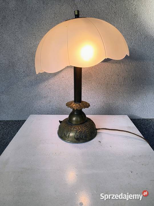 Stara mosiężna lampa Kraków
