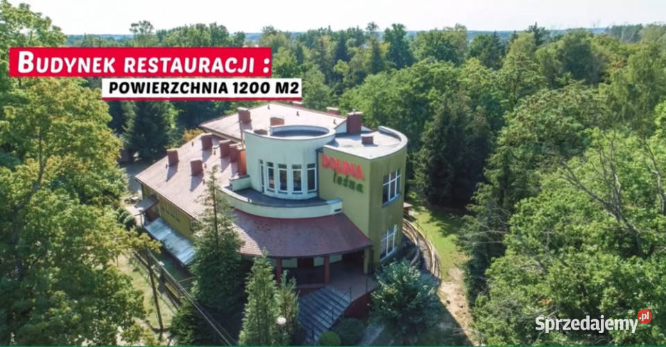 Sprzedam bezpośrednio Hotel i Restauracja Dolina lubuskie Ośno Lubuskie
