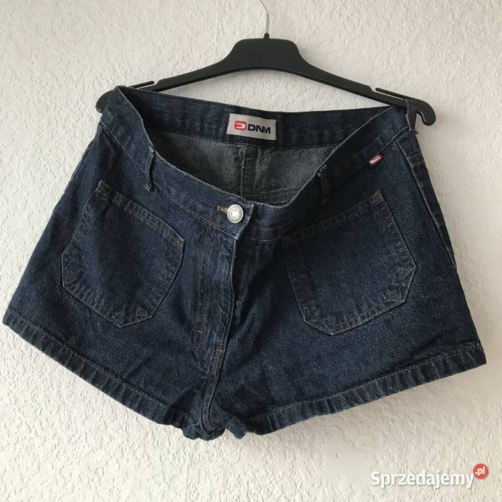 Krótkie spodenki granatowe Inny materiał Hajnówka