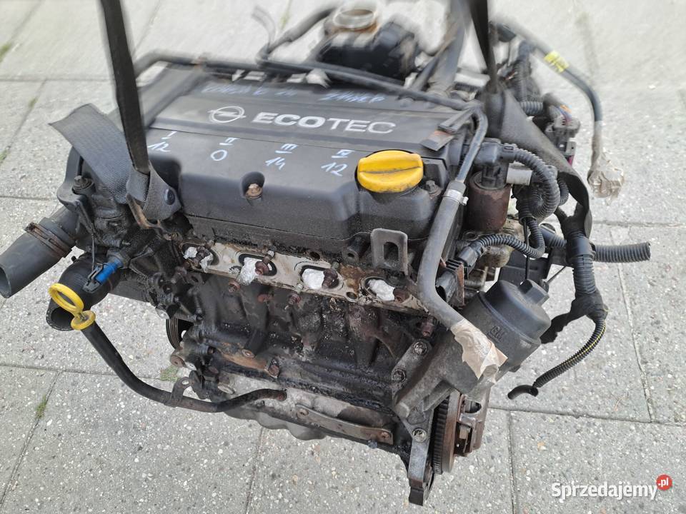 Opel Astra Corsa Meriva 14 16V silnik kompletny Rok produkcji 2012 śląskie Jastrzębie-Zdrój