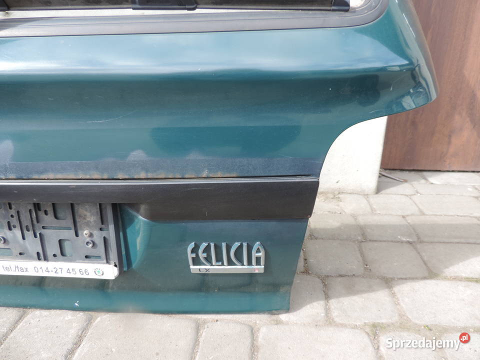 KLAPA TYŁ TYLNA BAGAŻNIKA SKODA FELICJA FELICIA osobowe