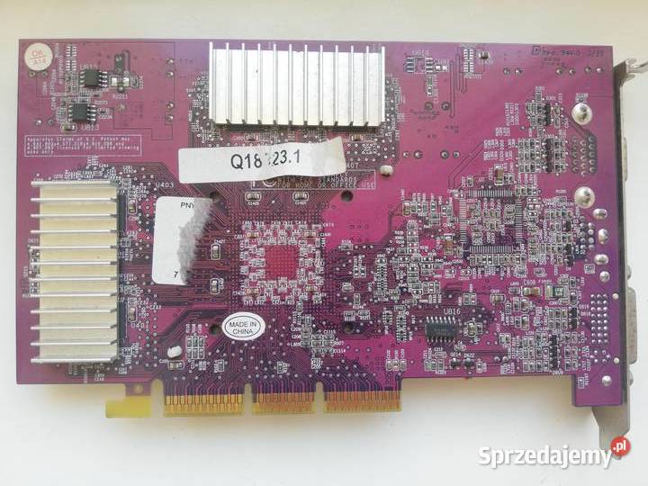Karta graficzna PNY GeForce4 Ti 4200 lubuskie Świebodzin