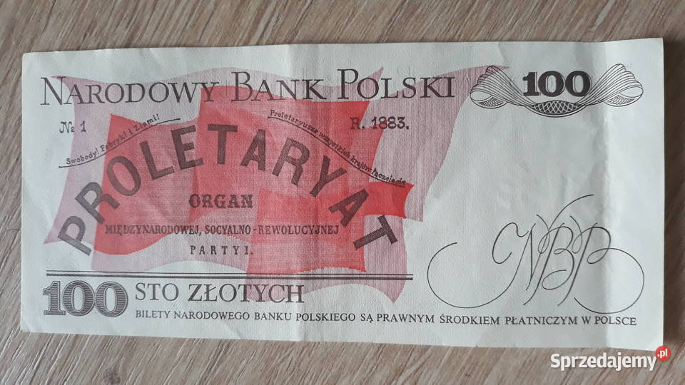 100 złotych 1XII1988 seria TT Numizmatyka Numizmatyka Konin
