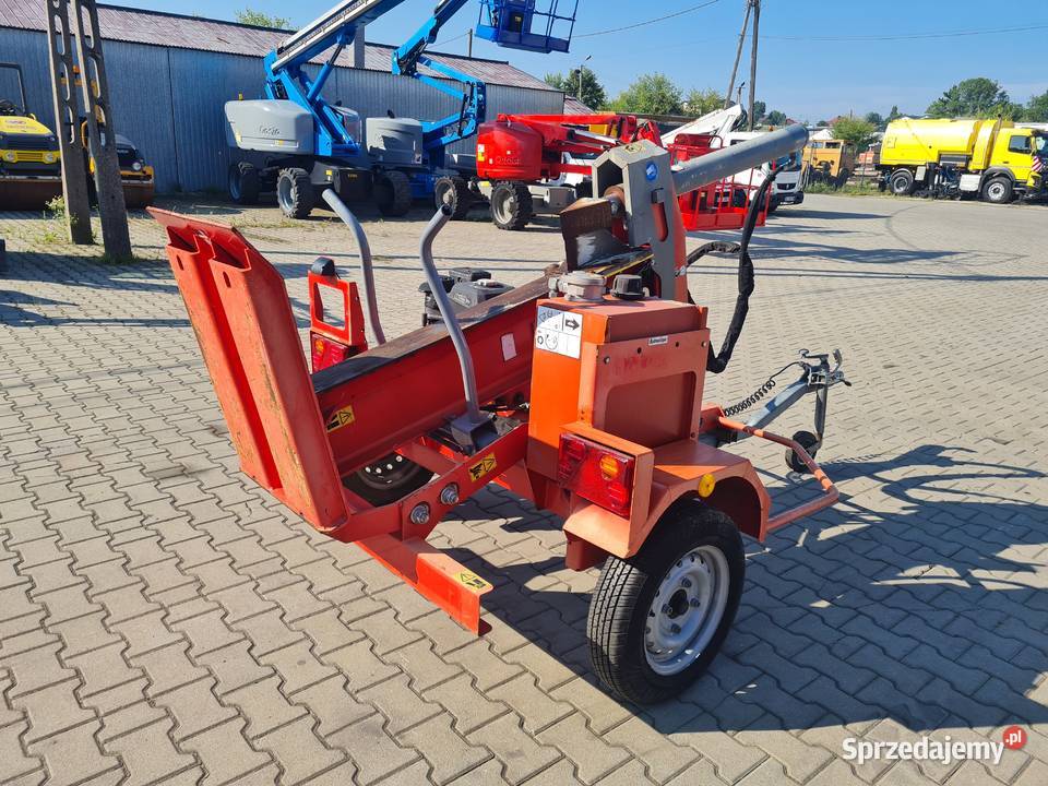 Łuparka do drewna Rabaud B718 siła nacisku 7 ton Dąbrowa Tarnowska