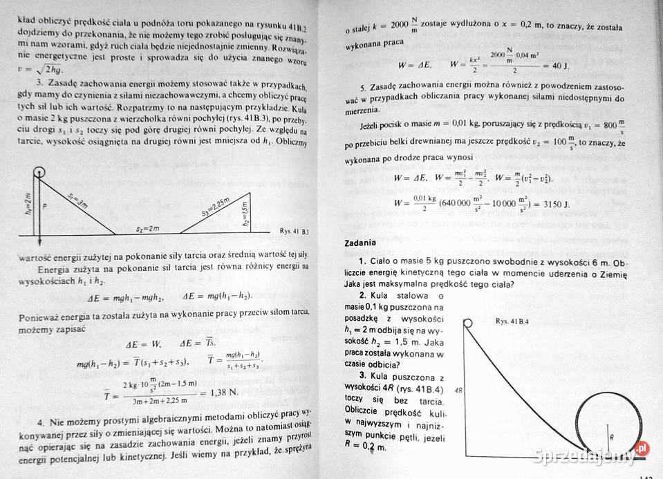 Fizyka kl I i II technikum i liceum zawodowego lubelskie Chełm