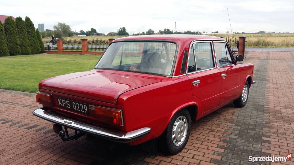 Fiat 125p 1990 przebieg 49000 czarne tablice Kalisz