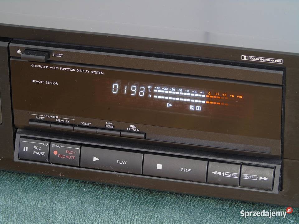Magnetofon Denon DRM540 sprawny ładny WYSYŁKA Jasło sprzedam