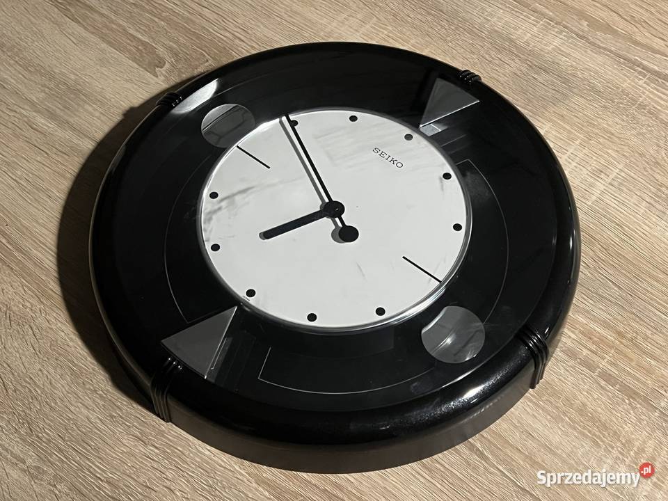 Zegarek Seiko lata 80 design space age made in Wrocław