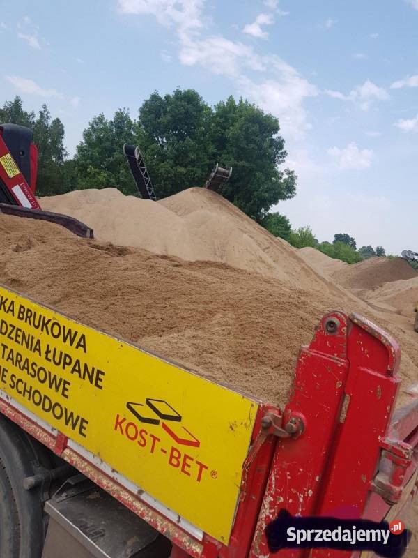 Piasek rzeczny pod wylewki mixokret posadzki łódzkie Sieradz