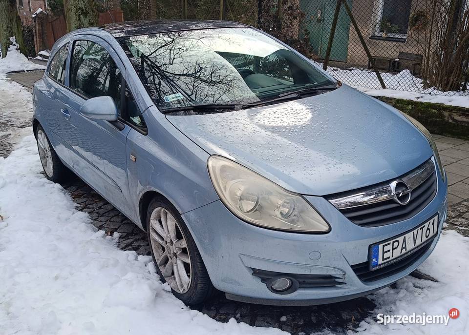 Opel Corsa d 12 benzyna szyberdach bagażnik Corsa Kraków